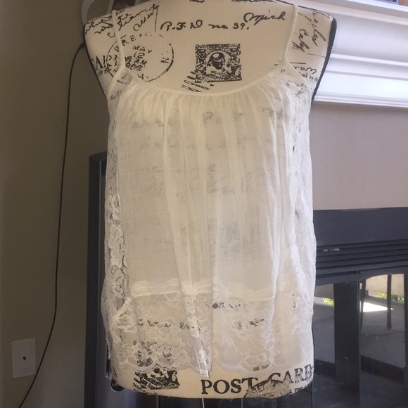 NWOT Intimately Free People tank white - Picture 4 of 5